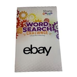 Ebay Open 2024 Swag Sharp Minds Word Search Challenge  Booklet by Better Life